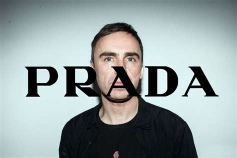 creative director prada|raf simons creative director.